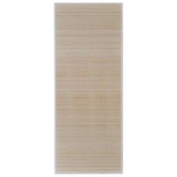 Berkfield Home Rectangular Natural Bamboo Rugs 4 pcs 120x180 cm in Beige - Size: 100 cm diameter - thumbnail 3