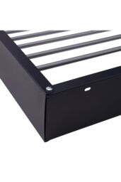 H&O Direct Space-Saving Wall Mounted Towel Drying Rack in Black - thumbnail 6