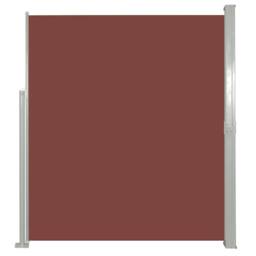 Berkfield Home Patio Retractable Side Awning 160 x 300 cm Brown - thumbnail 3