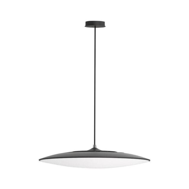 Netlighting Slim LED Pendant 46cm Round 50W LED 3000K 4300lm Black 3yrs Warranty - image 1