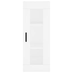 Berkfield Home Highboard White 34.5x34x180 cm Engineered Wood - thumbnail 6