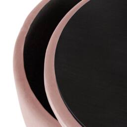 GFW Avery Velvet Storage Stool in Pink - thumbnail 5