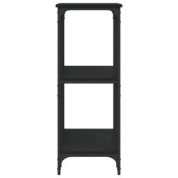 Berkfield Home Console Table Black 102x35x90 cm Engineered Wood - Size: 102 x 35 x 90 cm - thumbnail 5