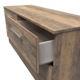 Ready Assembled 2 U Trent 4 Drawer Bed Box (Ready Assembled) in Dark Brown - thumbnail 5