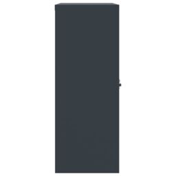 Berkfield Home File Cabinet Anthracite 90x40x105 cm Steel in Black - Size: 90 x 40 x 105 cm - thumbnail 5