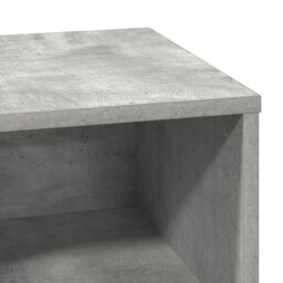 Berkfield Home Bedside Cabinet with LED Concrete Grey 50x34.5x50 cm - thumbnail 9