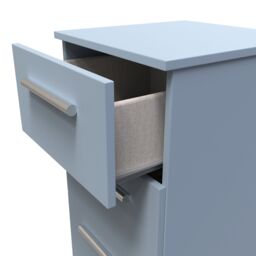 Ready Assembled 2 U Trent 4 Drawer Tallboy (Ready Assembled) in Light Blue - thumbnail 5