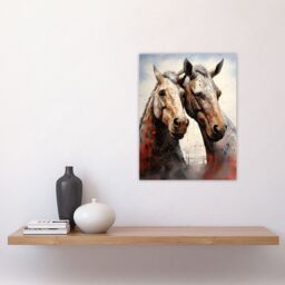 Artery8 Kelpies Reimagined Mythical Scottish Horse Illustration Artwork Falkirk Scotland Unframed Wall Art Print Poster Home Decor Premium - thumbnail 4