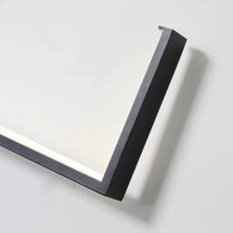NIVOR 140cm Aluminum LED Flush Mounted Sconce Dimmable Wall Light Remote in Black - thumbnail 8