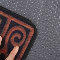 NESTLUNE Half Moon Front Door Outdoor Door Mat Slate Effect - Size: 100 cm x 110 cm - thumbnail 5