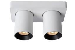 Lucide 'NIGEL' Dimmable Stylish Decorative Indoor LED Ceiling Spotlight GU10 in White