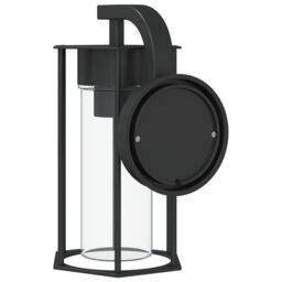 Berkfield Home Outdoor Wall Light Black Stainless Steel - thumbnail 6