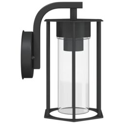 Berkfield Home Outdoor Wall Light Black Stainless Steel - thumbnail 5