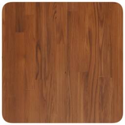 Berkfield Home Square Table Top Dark Brown 40x40x4cm Treated Solid Wood Oak - Size: 40 x 40 x 4 cm - thumbnail 3