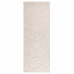 Berkfield Home Rug ZIZUR Cream 80x200 cm Jute Look Indoor & Outdoor - Size: Medium - thumbnail 3