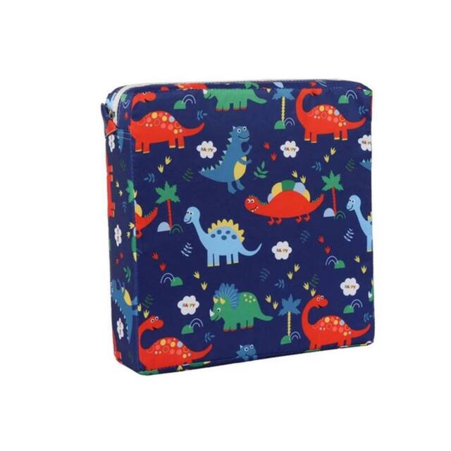 SPETLEK Highchair Pad Seat Cushion Removable Pad Dinosaur in Blue - Size: 100 cm x 190 cm - image 1