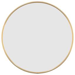 Berkfield Home Wall Mirror Gold √ò 40 cm Round