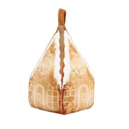 Furn Gretel Velvet Christmas Door Stop in Orange - thumbnail 1