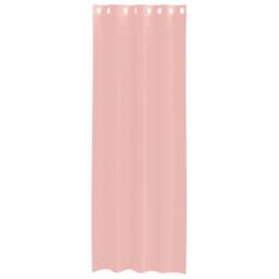 Berkfield Home Voile Curtains with Grommets 2 pcs Pink 140x260 cm - thumbnail 4