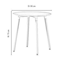 Life Interiors Lucia Dining Set Round Oak Table + 2 Velvet Dining Chairs in Grey - thumbnail 9
