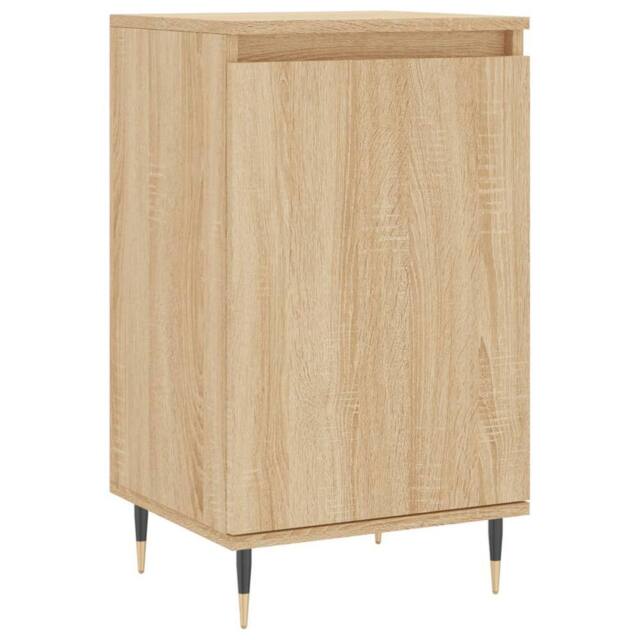 Berkfield Home Sideboard Sonoma Oak 40x35x70 cm Engineered Wood in Light Sand - Size: 40 x 35 x 70 cm - image 1