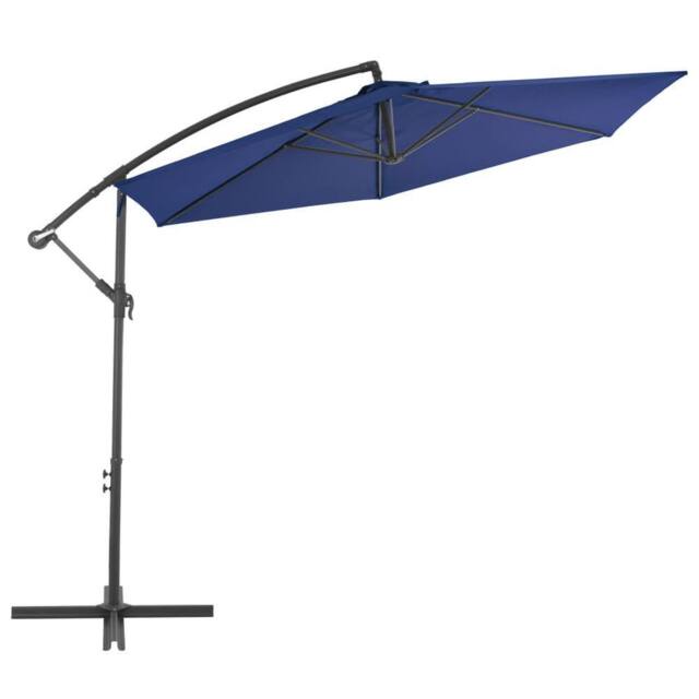 Berkfield Home Cantilever Umbrella with Aluminium Pole 300 cm Blue - image 1