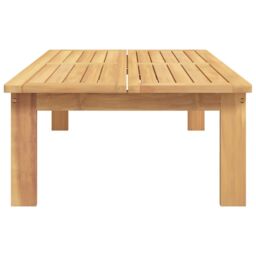 Berkfield Home Garden Table 100x60x30 cm Solid Wood Acacia in Brown - Size: 100 x 60 x 30 cm - thumbnail 4