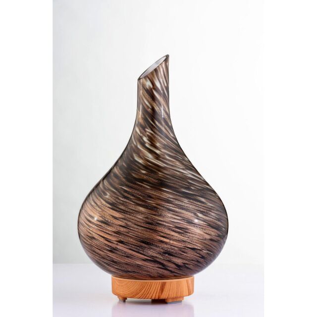 Sienna Glass Atomiser Aroma Diffuser Large Brown/Gold in Brown - image 1