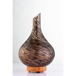 Sienna Glass Atomiser Aroma Diffuser Large Brown/Gold in Brown