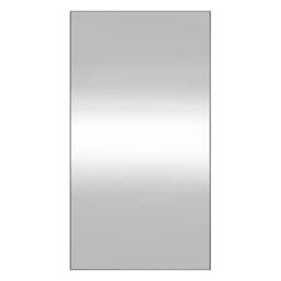 Berkfield Home Wall Mirror 50x100 cm Glass Rectangle in Silver - thumbnail 2