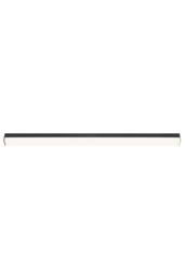 Living and Home Long Linear LED Outdoor Wall Light in Black - thumbnail 2