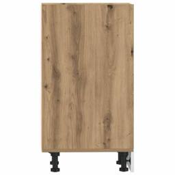 Berkfield Home Bottom Cabinet Artisan Oak 20x44, 5x81, 5 cm Engineered Wood in Brown - thumbnail 5