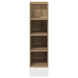 Berkfield Home Bottom Cabinet Artisan Oak 20x44, 5x81, 5 cm Engineered Wood in Brown - thumbnail 4