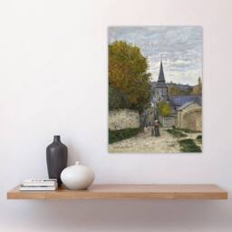 "Artery8 Street in Sainte Adresse France Monet Vintage Wall Art Print Poster - Size: W18"" x H24""" - thumbnail 4