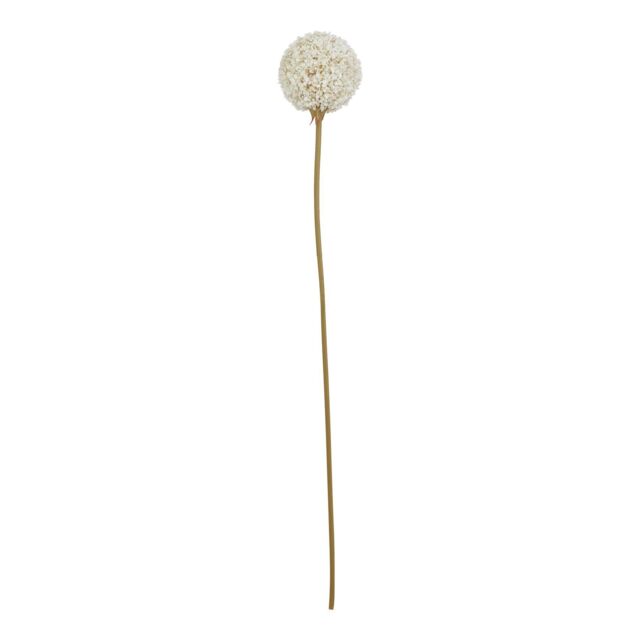 Hill Interiors The Natural Garden Collection Allium Artificial Flower in White - image 1