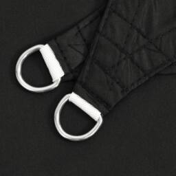 Berkfield Home Sunshade Sail Oxford Fabric Square 3.6x3.6 m Black - thumbnail 5