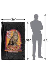 Steven Rhodes Talk To Your Cat Silky Touch Super Soft Throw Blanket - Size: Small - thumbnail 3
