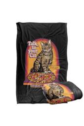 Steven Rhodes Talk To Your Cat Silky Touch Super Soft Throw Blanket - Size: Small - thumbnail 2