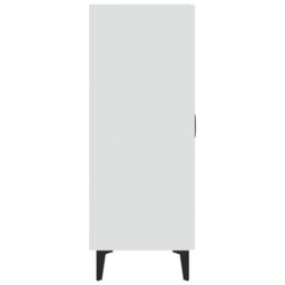 Berkfield Home Sideboard White 70x34x90 cm Engineered Wood - Size: 70 x 34 x 90 cm - thumbnail 5