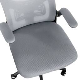 Kelvenix High Back Ergonomic Office Chair in Grey - Size: 0.6m2 - thumbnail 3