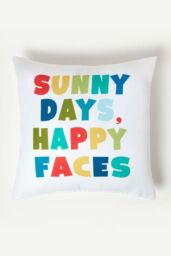 Homescapes Luxury Waterproof Sunny Days Outdoor Cushion 45 x 45 cm, Set of 2 - Size: 45 cm x 45 cm - thumbnail 3