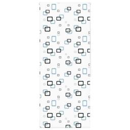 Berkfield Home Shower Roller Blind 90x240 cm Fabric Width 86 cm in White - thumbnail 2