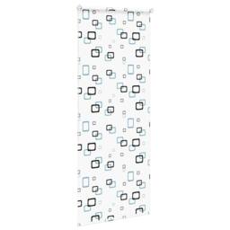 Berkfield Home Shower Roller Blind 90x240 cm Fabric Width 86 cm in White - thumbnail 4