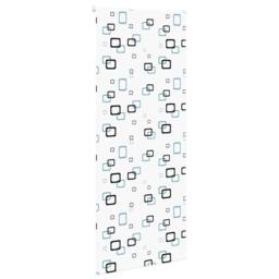 Berkfield Home Shower Roller Blind 90x240 cm Fabric Width 86 cm in White - thumbnail 3