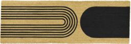 Artsy Mats Abstract Coir Doormat (120 x 40cm) in Brown - Size: 40 cm x 120 cm - thumbnail 4