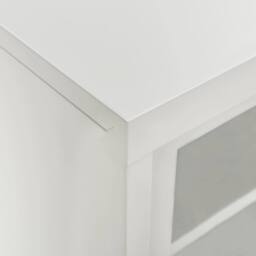 Berkfield Home Sliding Door Cabinet Light Grey 90x40x90 cm Steel - Size: 90 x 40 x 90 cm - thumbnail 6