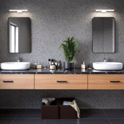 CGC Lighting Tani White Bathroom Mirror Wall Light IP44 4000k LED Over Mirror Over Picture - thumbnail 3