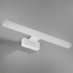 CGC Lighting Tani White Bathroom Mirror Wall Light IP44 4000k LED Over Mirror Over Picture