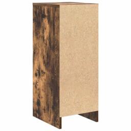 Berkfield Home Sideboard Smoked Oak 29.5x34x76 cm Engineered Wood in Brown - thumbnail 8