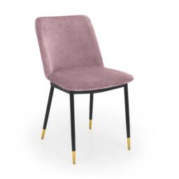 Cheshire Celeste Premium Dusky Pink Dining Chairs - Set of 2 in Dusty Pink - thumbnail 2
